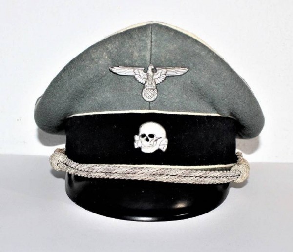 SCHIRMMUTZE UFFICIALE W.SS FANTERIA