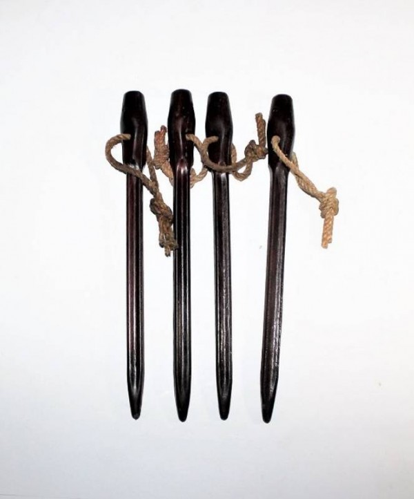 PICCHETTI IN BAKELITE PER TELO TENDA