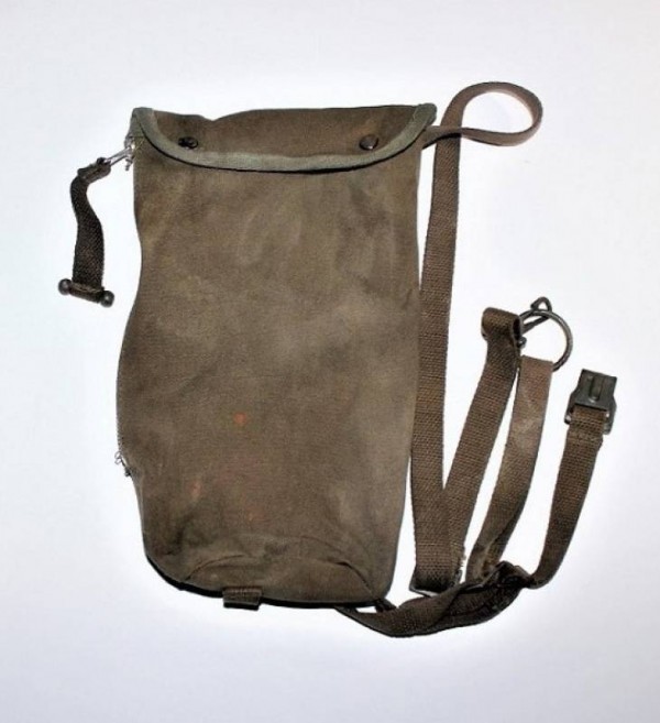 CONTENITORE MASCHERA ANTI GAS DA PARACADUTISTA