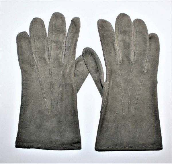 LEATHER GLOVES OFFICER�S WH-LW-SS
