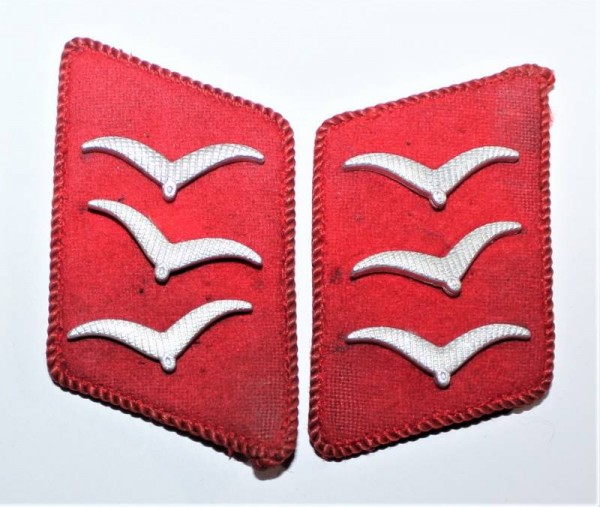 NCO COLLAR TABS LUFTWAFFE FLAK