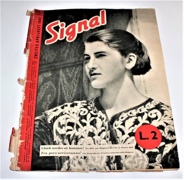 RIVISTA SIGNAL APRILE 1941 N�8