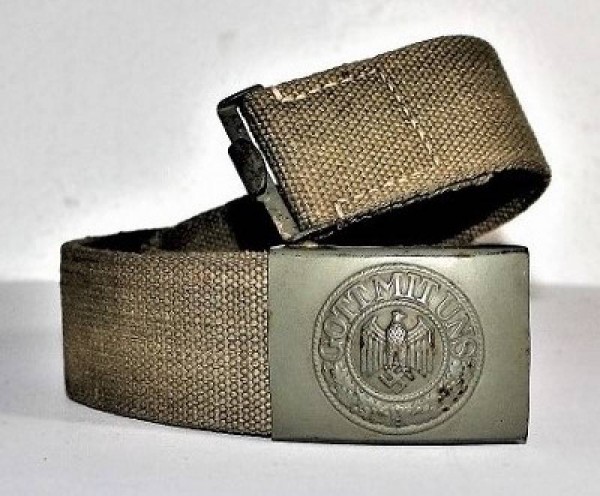 TROPICAL DAK BELT AND BUCKLE WEHRMACHT