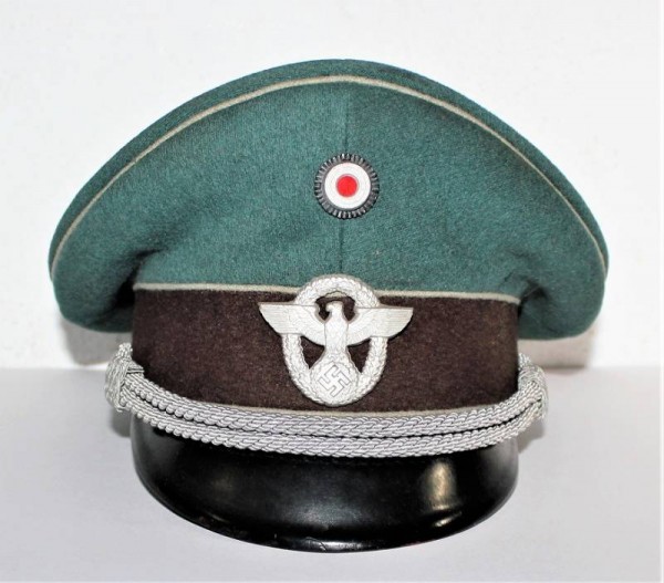 OFFICER�S POLICE VISOR CAP-SCHIRRMUTZE