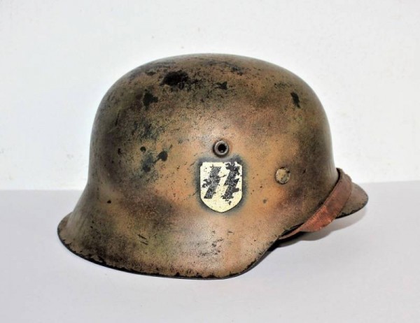 HELMET M42 SINGOLDEKAL W.SS CAMO NORMANDY