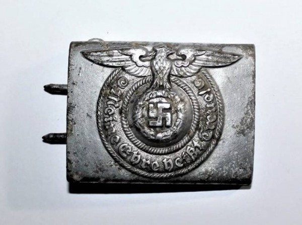 FIBBIA DA TRUPPA W.SS IN ALLUMINIO