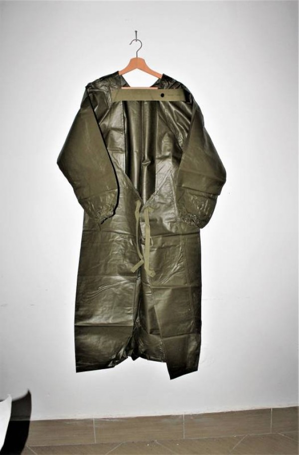 WWII US ARMY APRON-PROTECTIVE-IMPERMEABLE M1