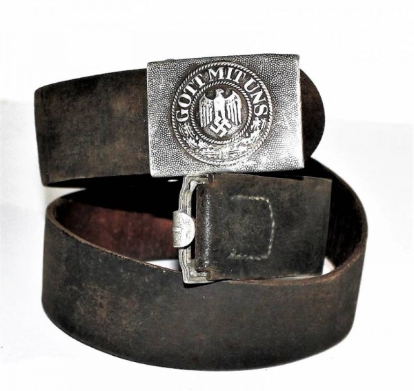 WEHRMACHT AM NCO BELT AND BUCKLE
