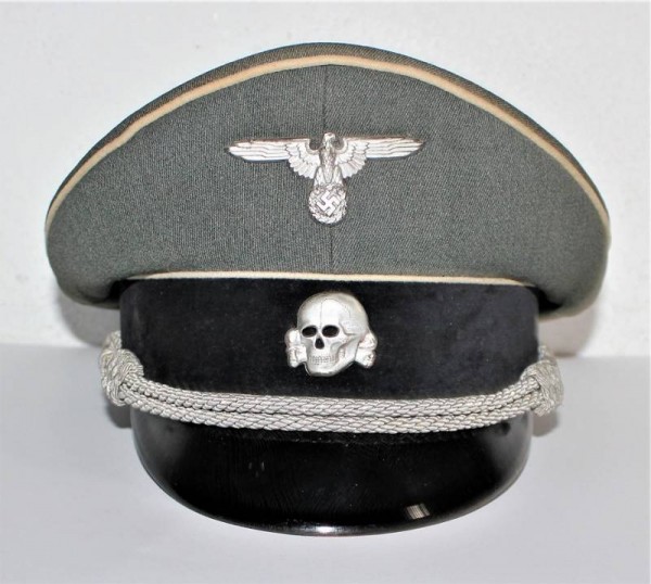 SCHIRMMUTZE UFFICIALE W.SS FANTERIA