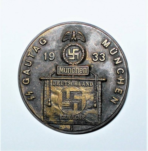 BADGE SS GAUTAG MONACO 1933