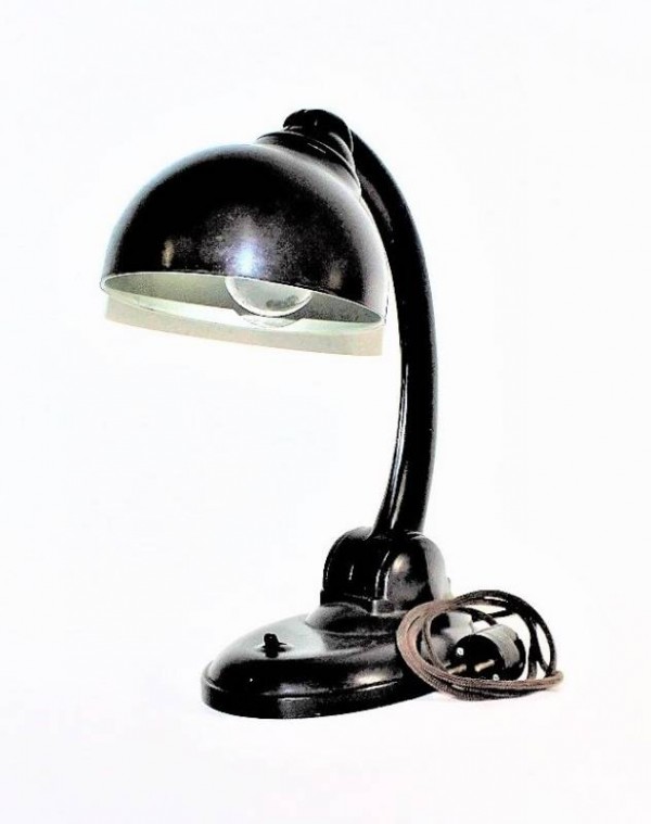 BAKELITE LAMP OFFICE W.SS-WH-LW