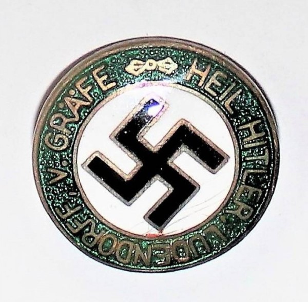 POLITIC BADGE N.S.D.A.P. 