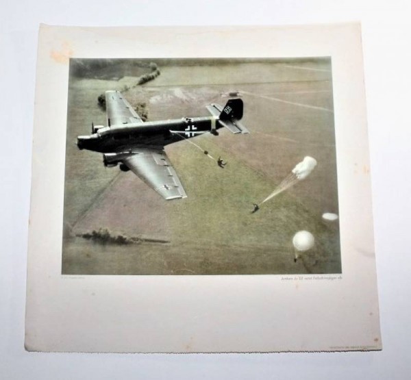 PHOTO JUNKERS JU 52 PARATROOPER