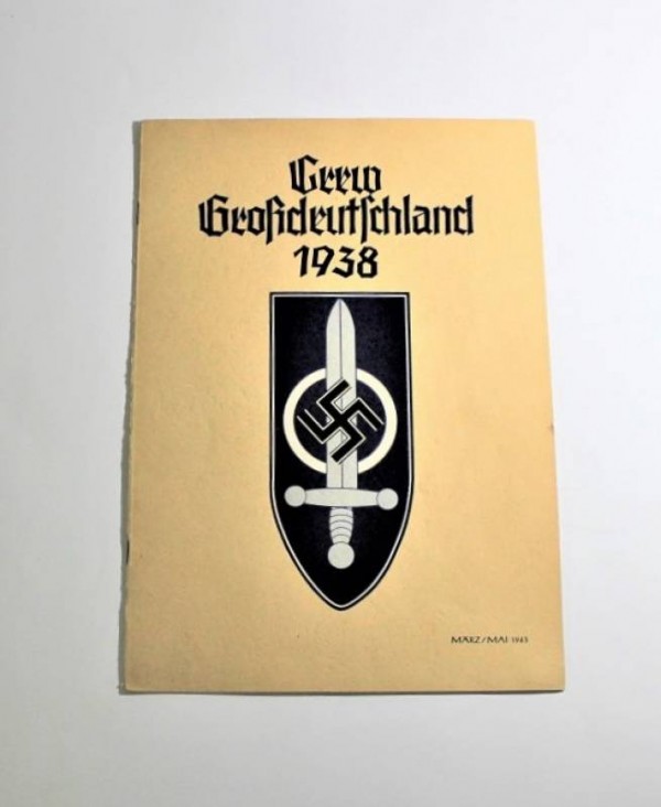 RIVISTA  GROBDEUTSCHLAND 1938
